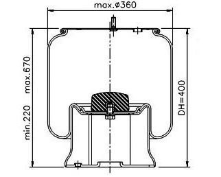 Veerbalg Pe Automotive 084.164-71A