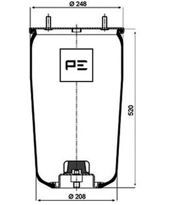Pe Automotive Veerbalg 084.216-71A