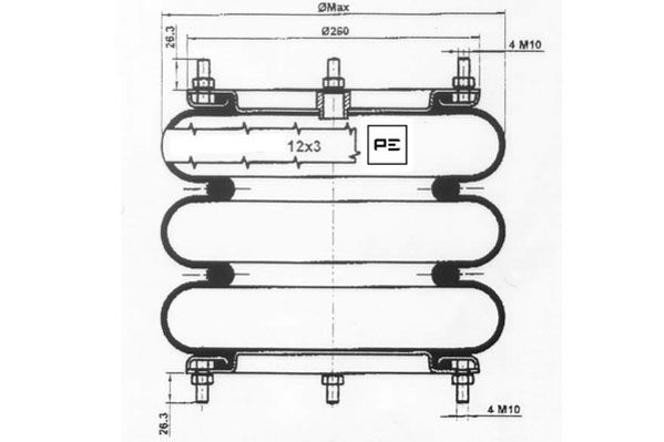 Veerbalg Pe Automotive 084.243-71A