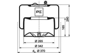 Veerbalg Pe Automotive 084.271-72A