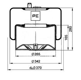 Veerbalg Pe Automotive 084.271-74A