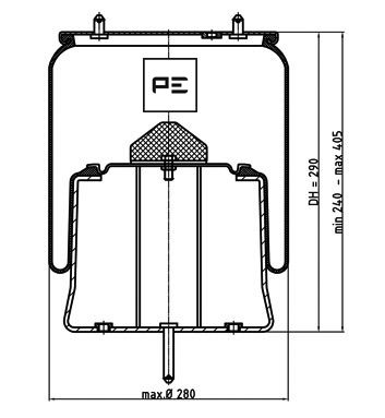 Veerbalg Pe Automotive 084.290-71A