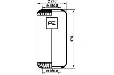 Veerbalg Pe Automotive 084.302-71A
