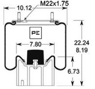 Veerbalg Pe Automotive 084.324-71A