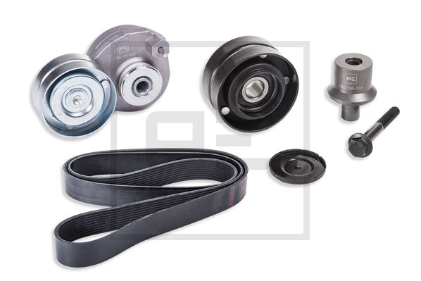 Poly V-riemen kit Pe Automotive 100.220-00A