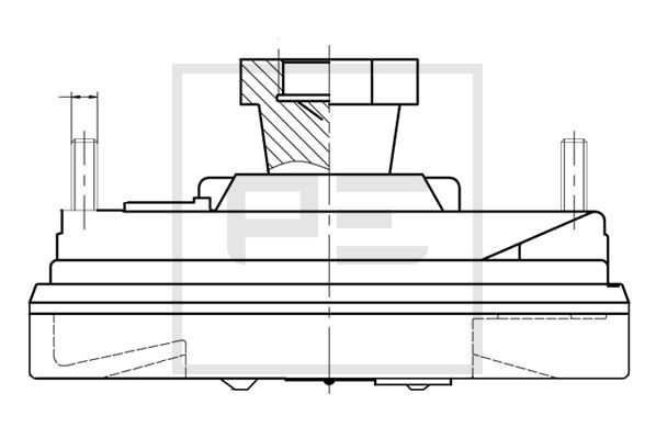 Visco-koppeling Pe Automotive 100.235-00A