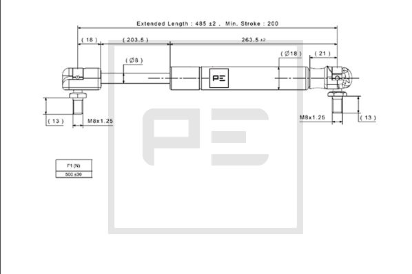 Pe Automotive Gasveer 140.290-00A