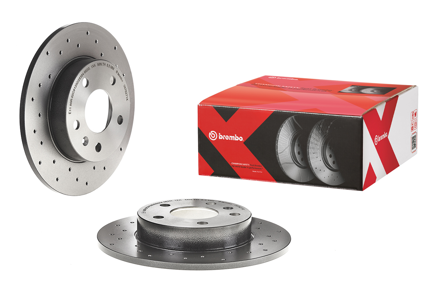 Brembo Remschijven 08.7627.1X