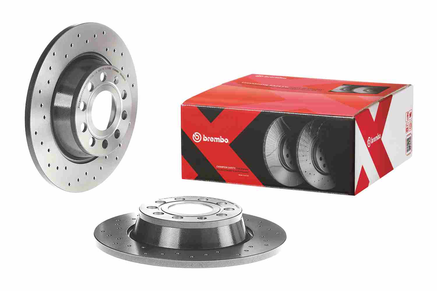 Brembo Remschijven 08.A202.1X