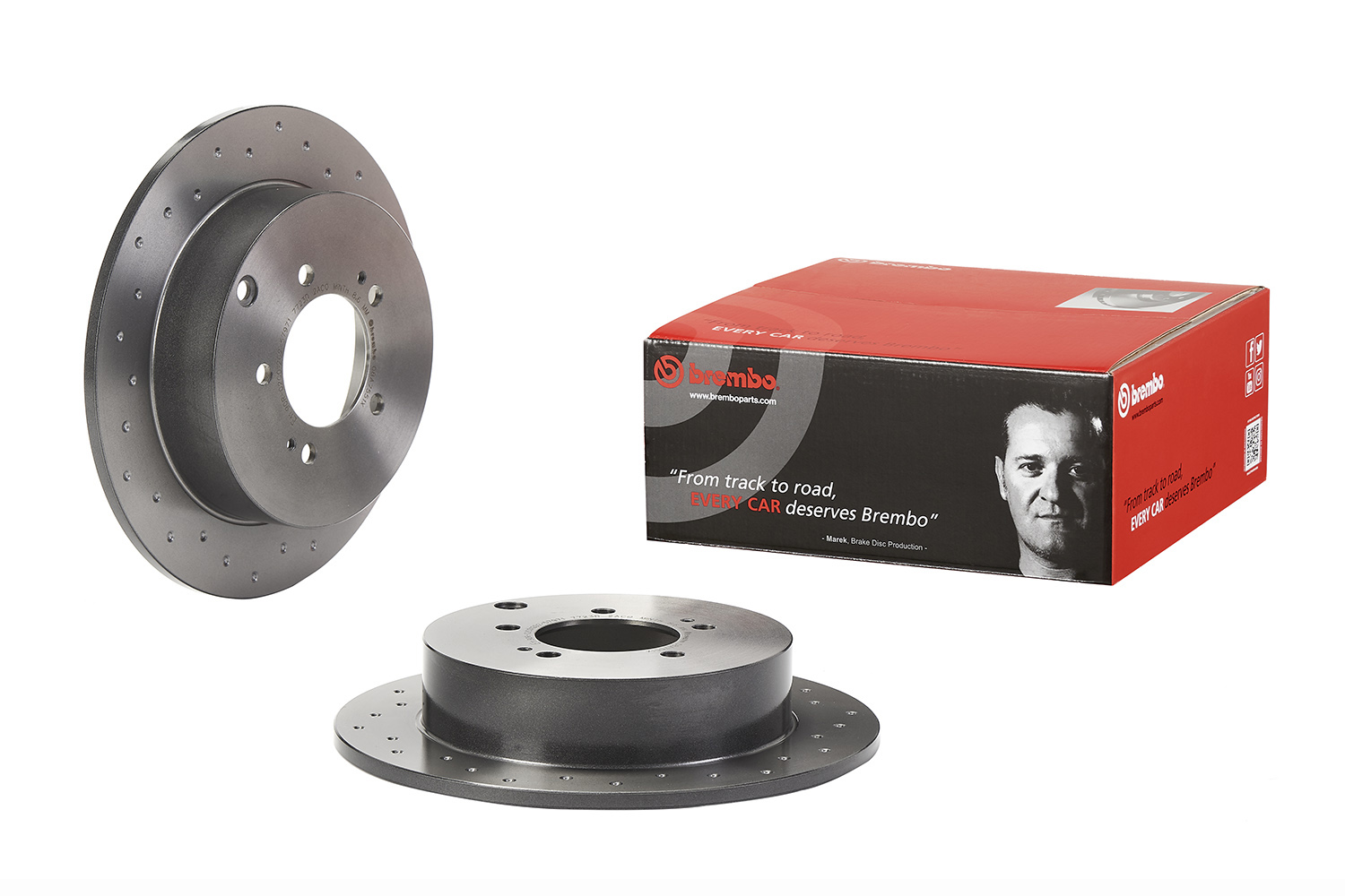 Brembo Remschijven 08.A755.1X
