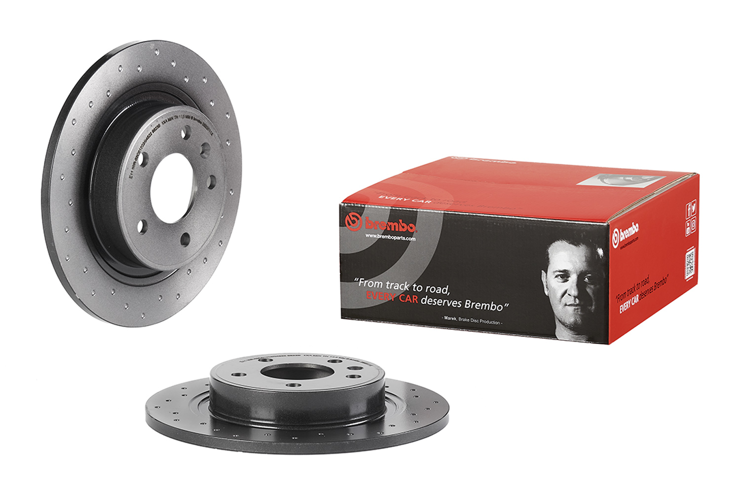 Brembo Remschijven 08.B351.1X