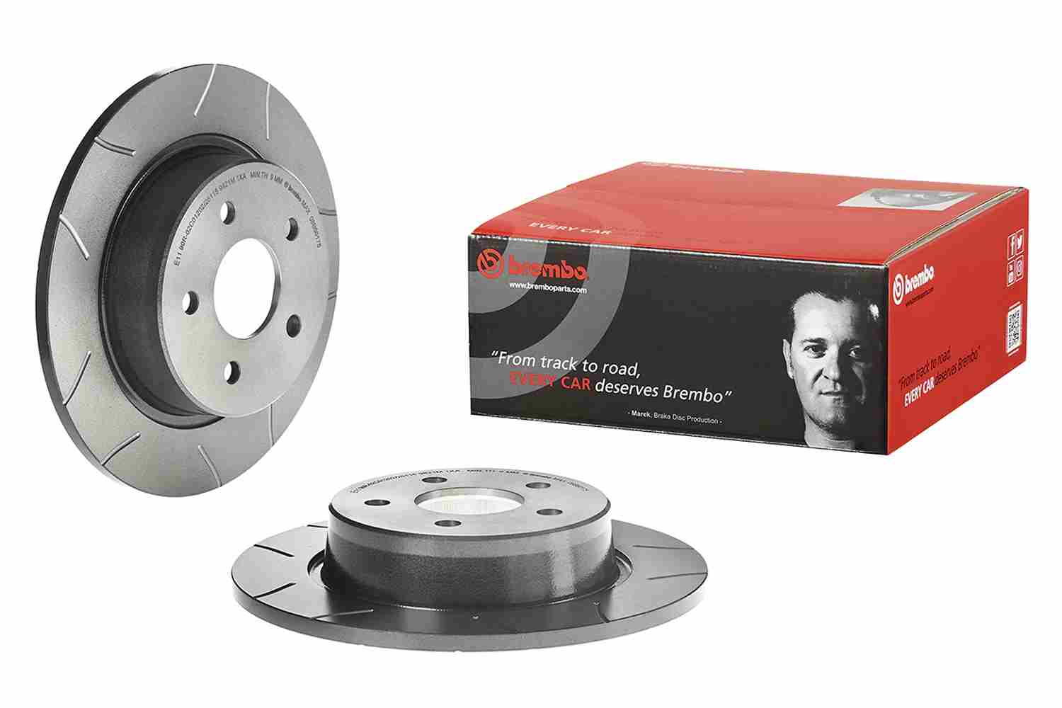 Brembo Remschijven 08.B601.75