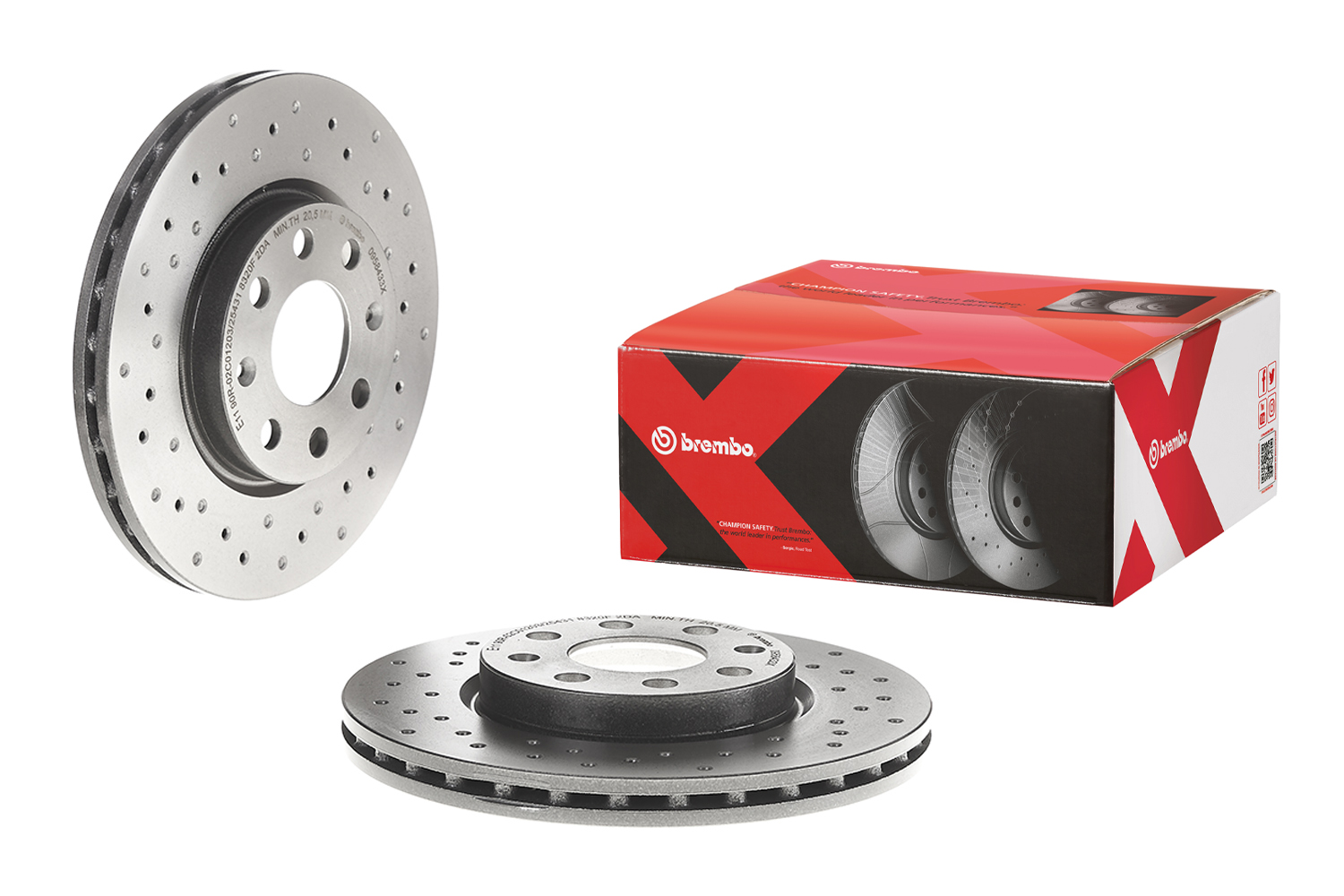 Brembo Remschijven 09.5843.3X