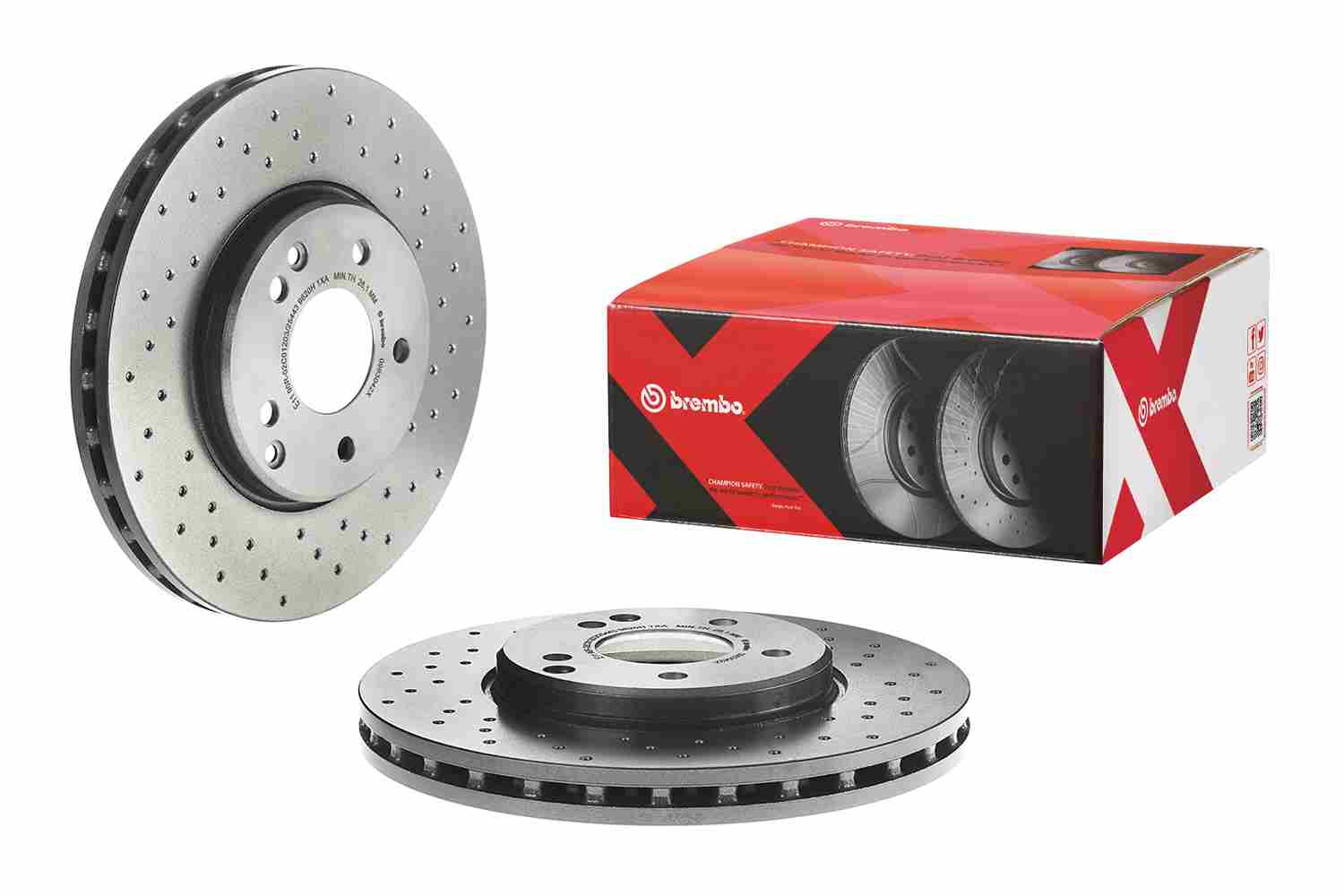 Brembo Remschijven 09.8304.2X