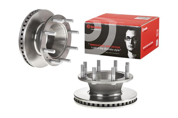 Brembo Remschijven 09.A563.80