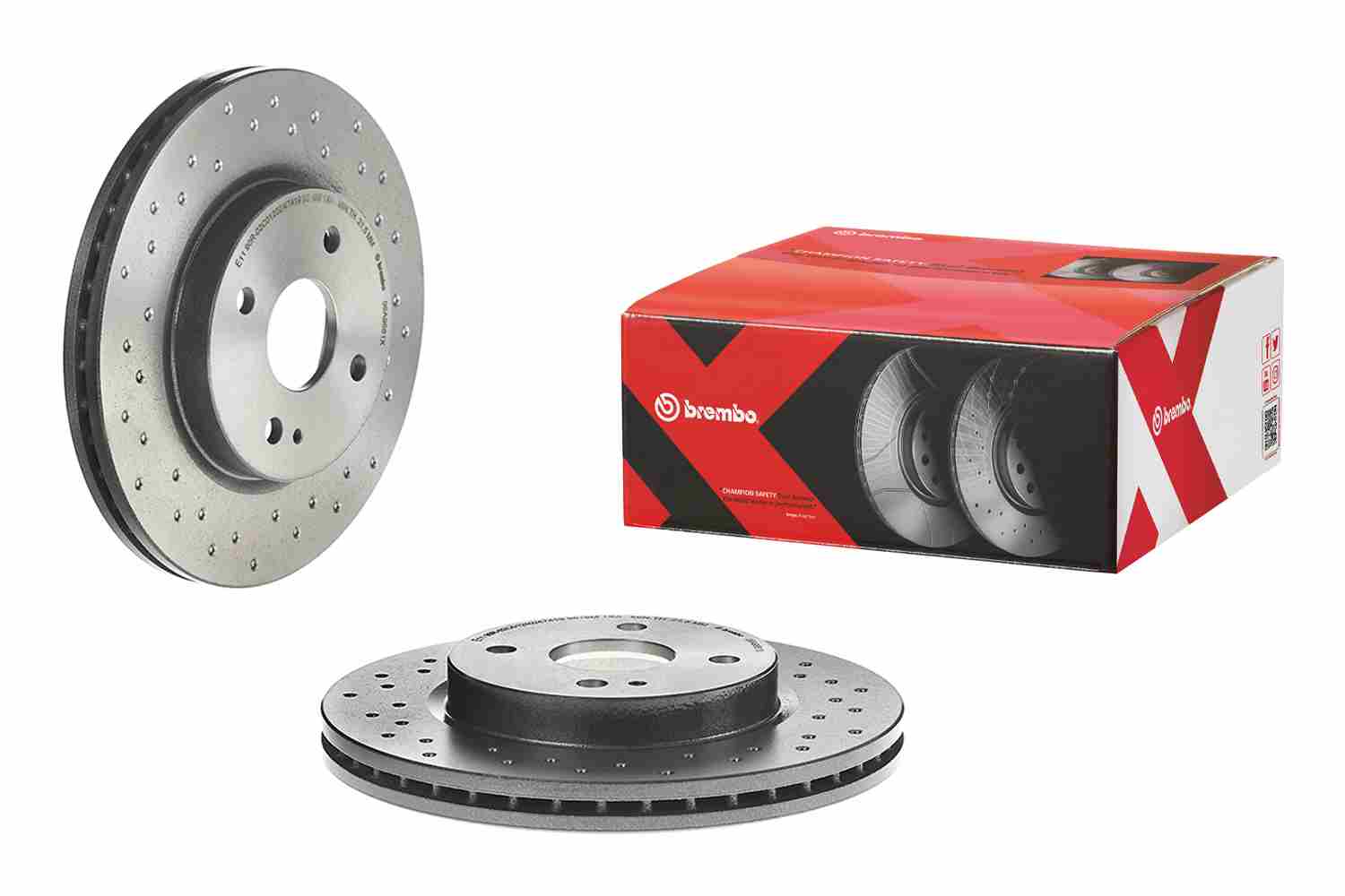 Brembo Remschijven 09.A968.1X