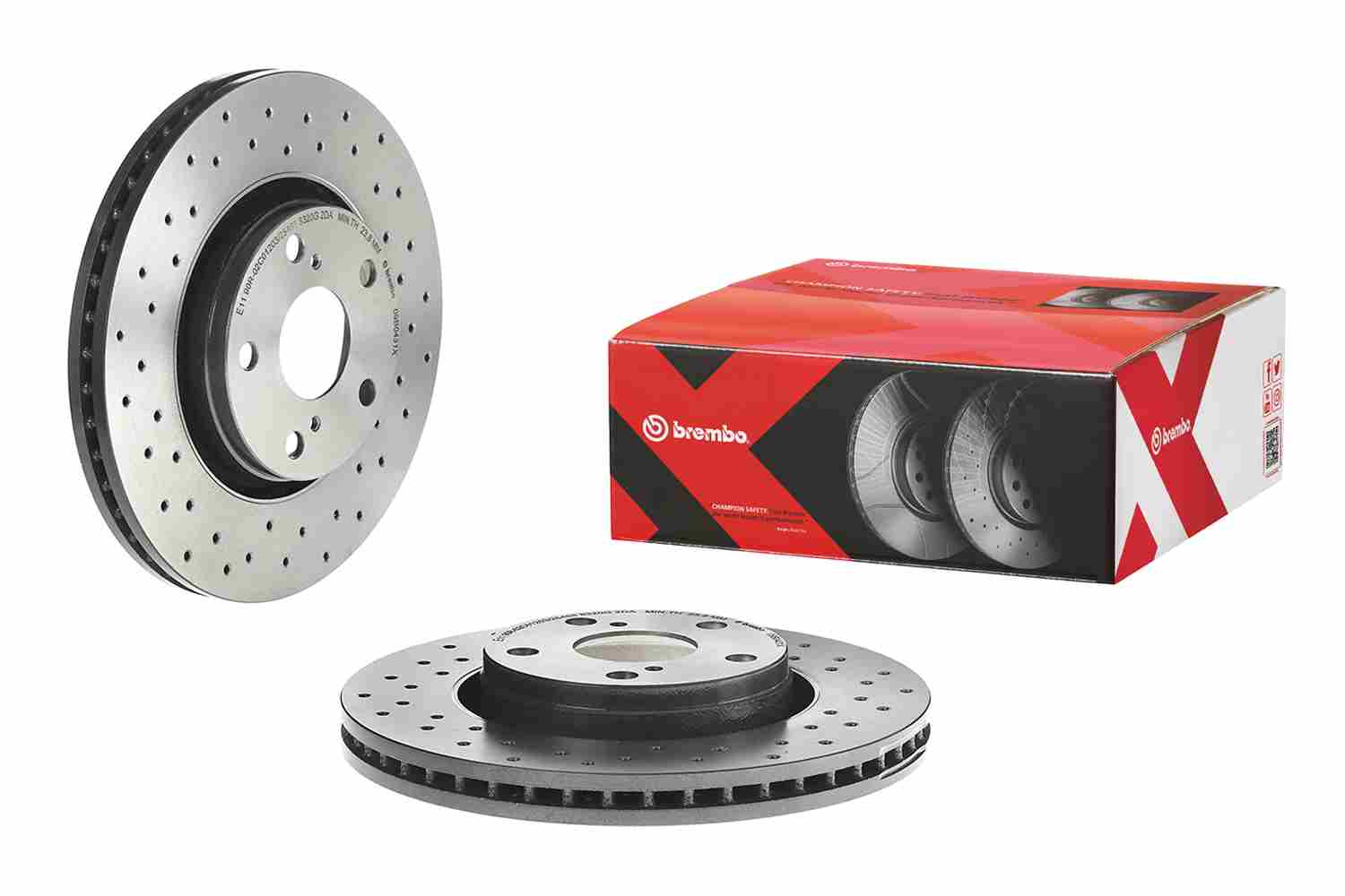 Brembo Remschijven 09.B043.1X