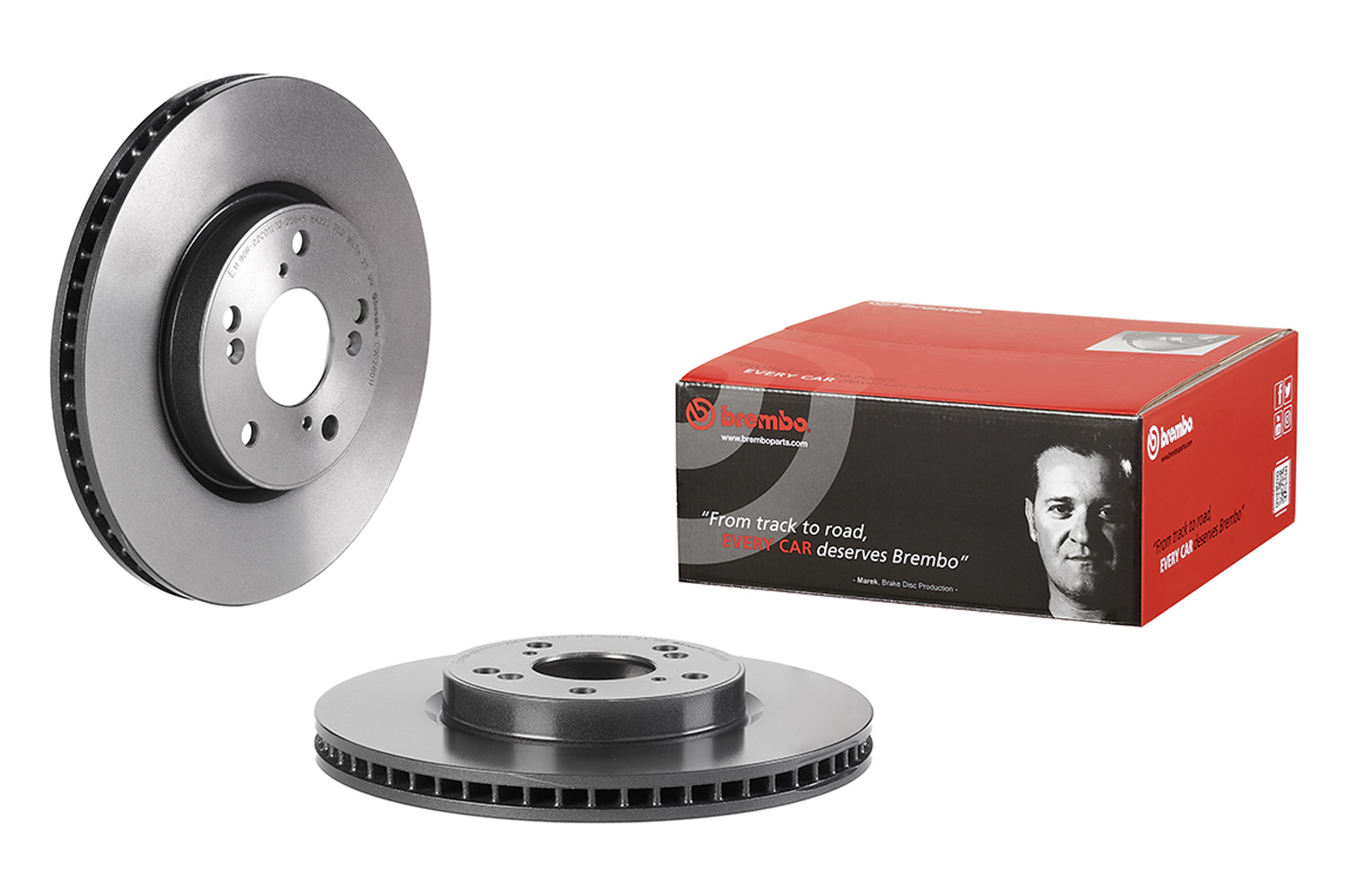 Brembo Remschijven 09.D280.11