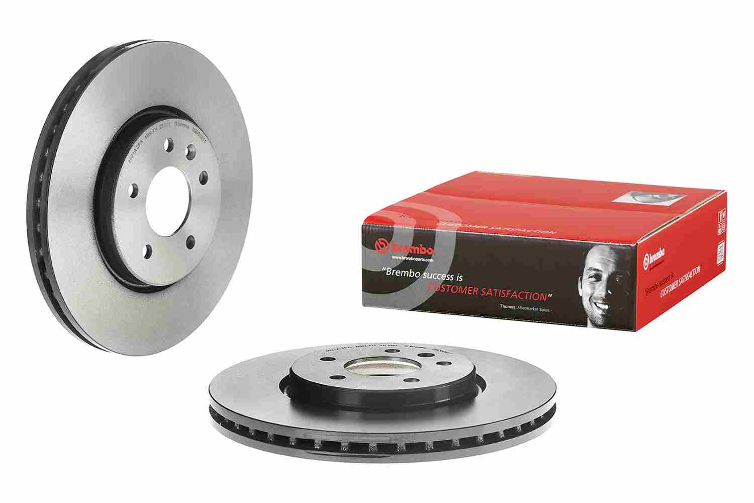 Brembo Remschijven 09.D608.11