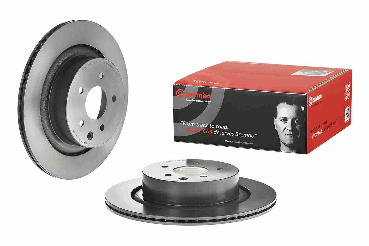 Brembo Remschijven 09.D689.11