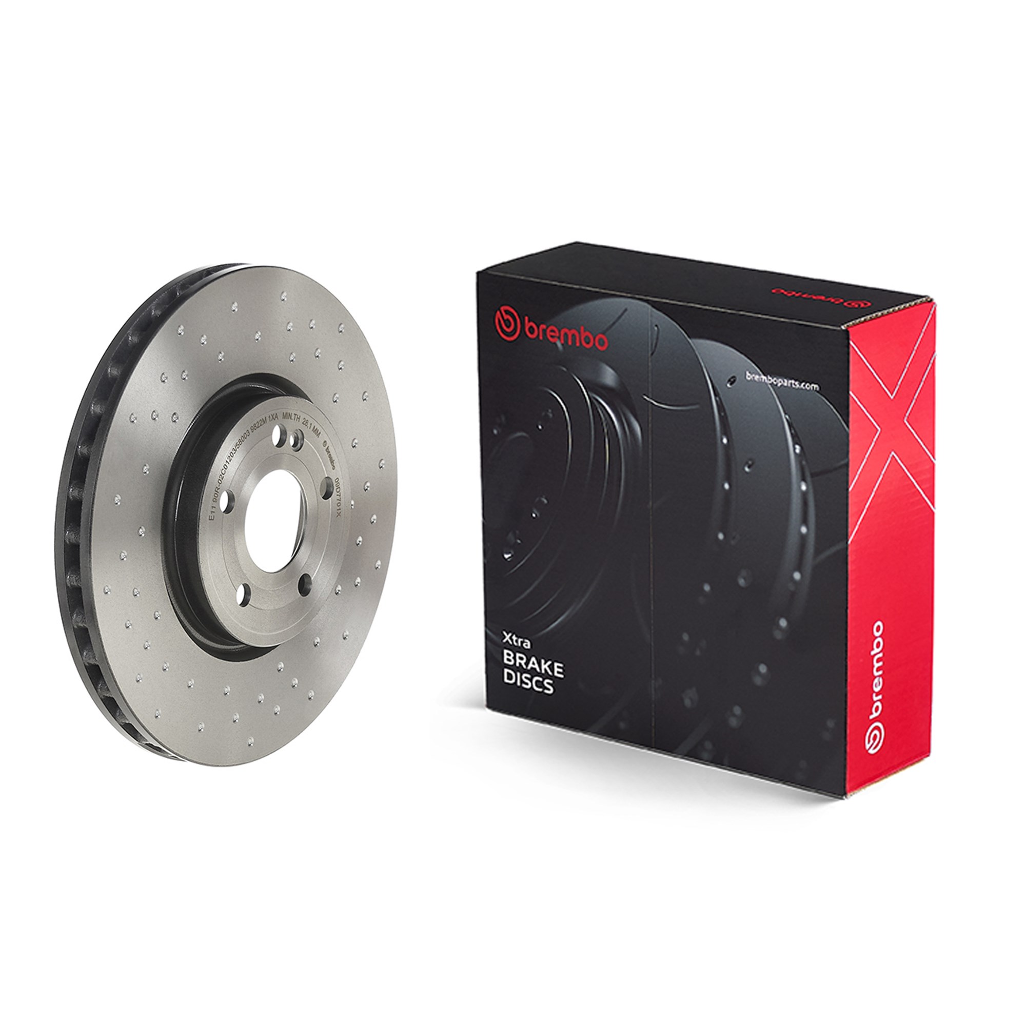 Brembo Remschijven 09.D770.1X