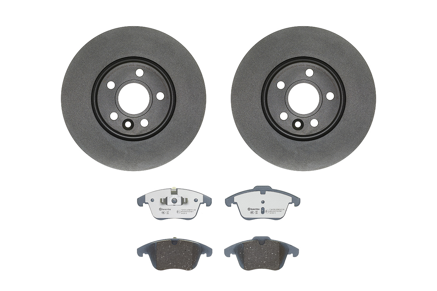 Brembo Remmenset, remschijf KT 08 049