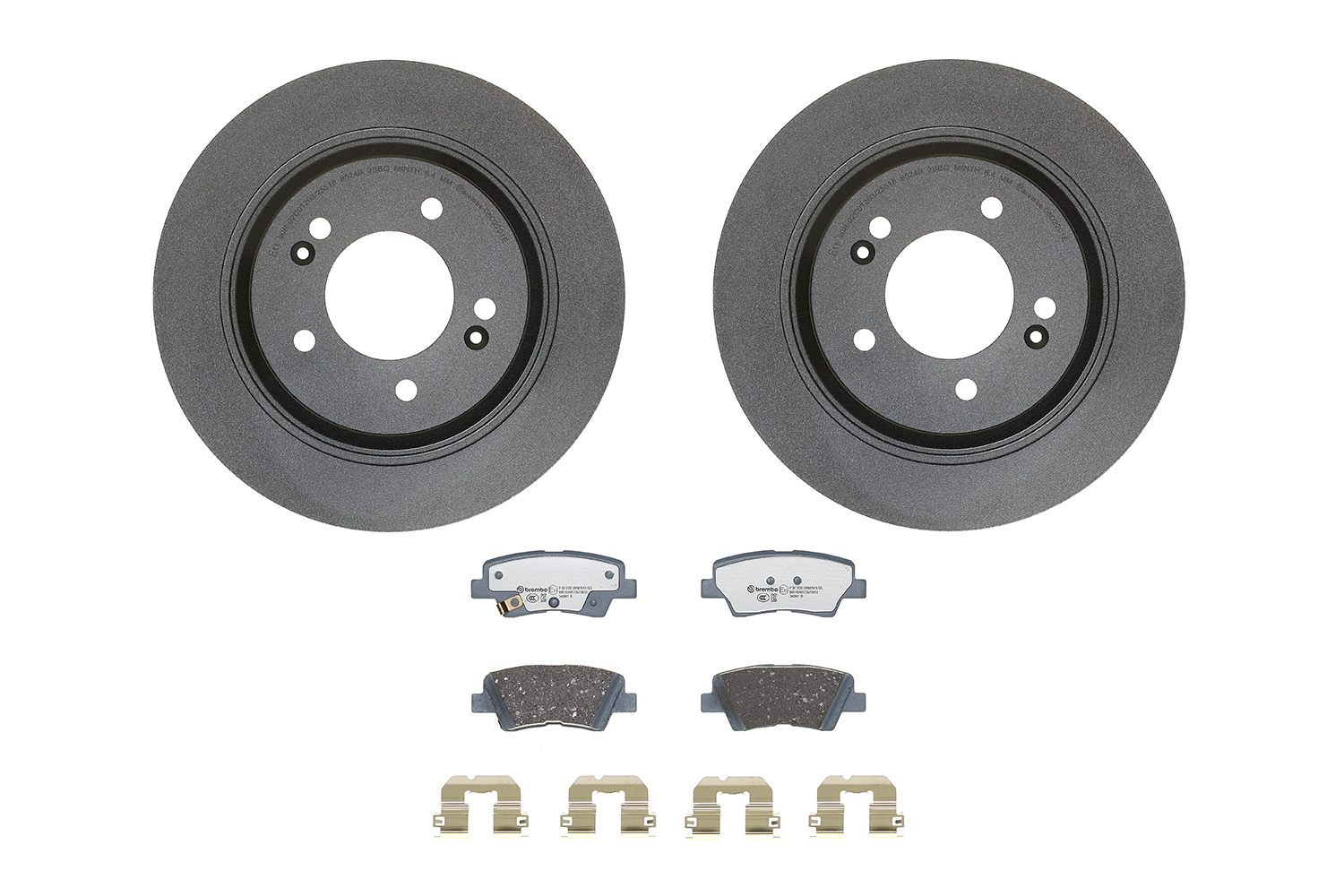 Brembo Remmenset, remschijf KT 08 064