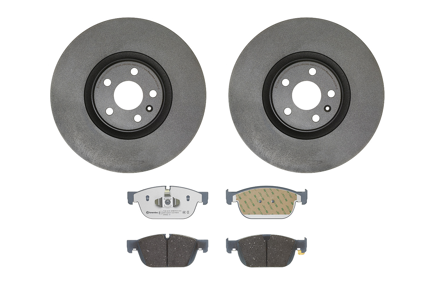 Brembo Remmenset, remschijf KT 08 067