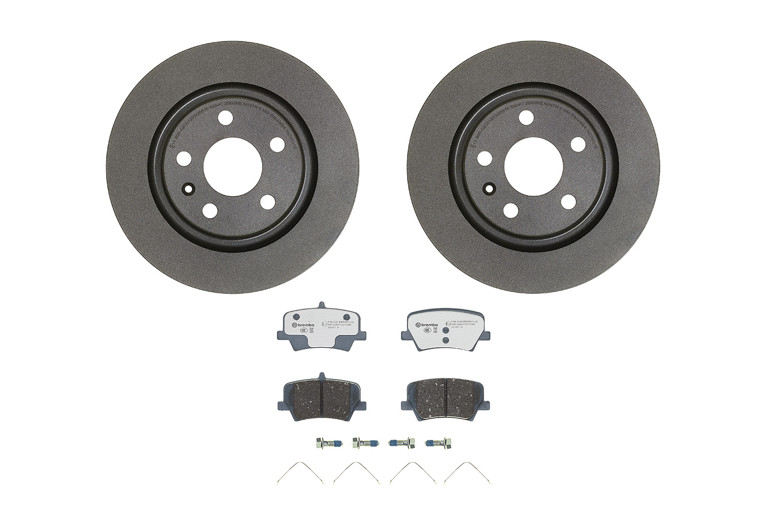 Brembo Remmenset, remschijf KT 08 075