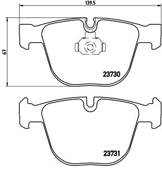 Brembo Remblokset P 06 026