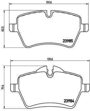 Brembo Remblokset P 06 051X