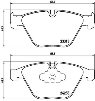 Brembo Remblokset P 06 055