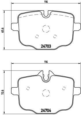 Brembo Remblokset P 06 061