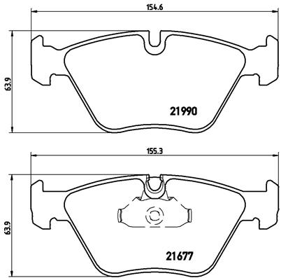 Brembo Remblokset P 06 065