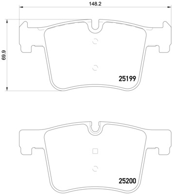 Brembo Remblokset P 06 075X