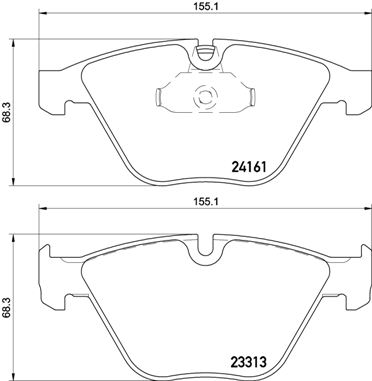 Brembo Remblokset P 06 081