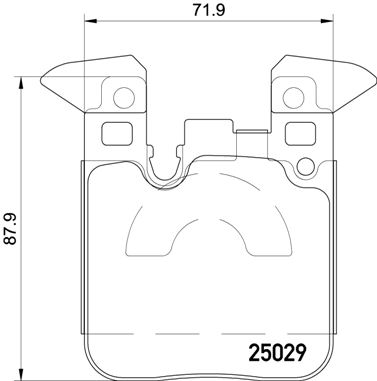 Brembo Remblokset P 06 087X