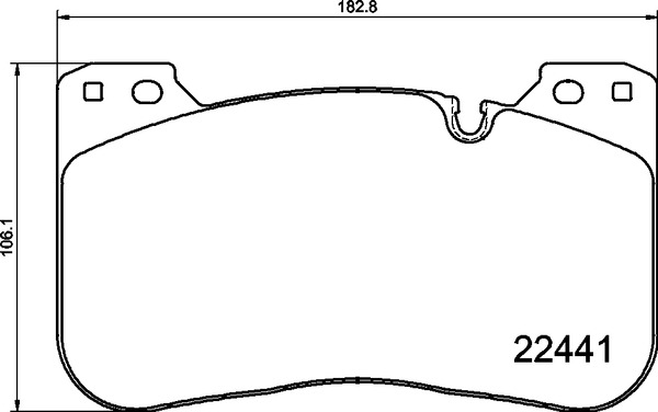 Remblokset Brembo P 06 100