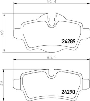 Brembo Remblokset P 06 103