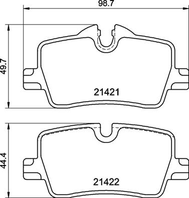 Brembo Remblokset P 06 113