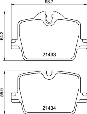 Brembo Remblokset P 06 114