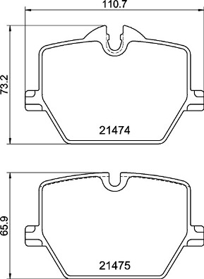 Brembo Remblokset P 06 116