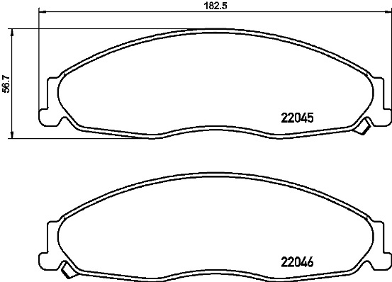 Brembo Remblokset P 09 011