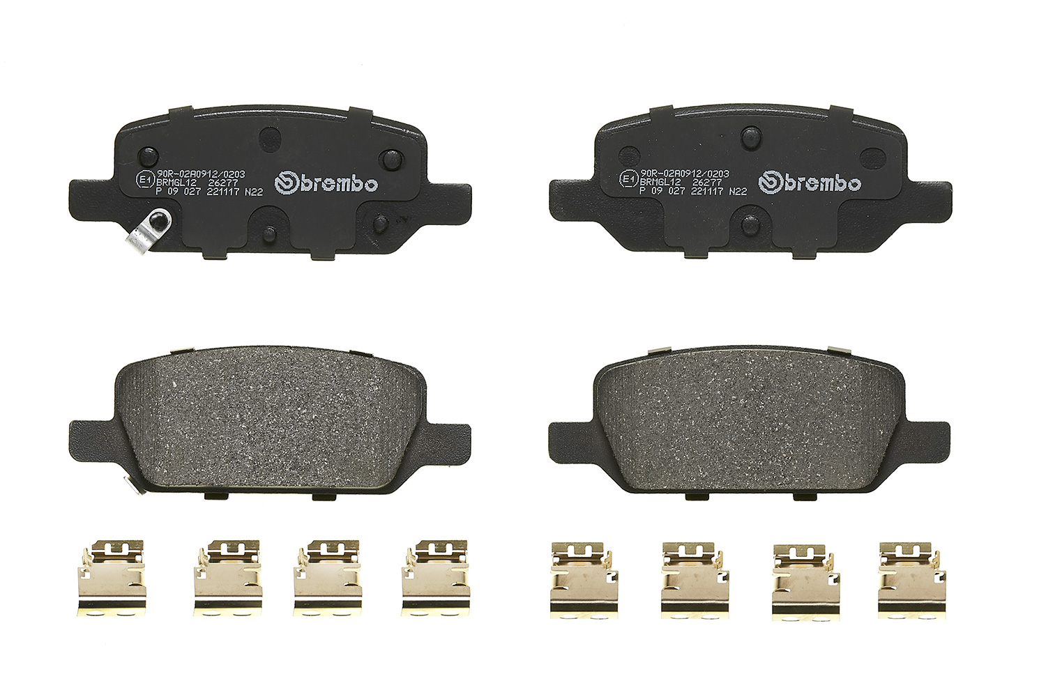 Brembo Remblokset P 09 027