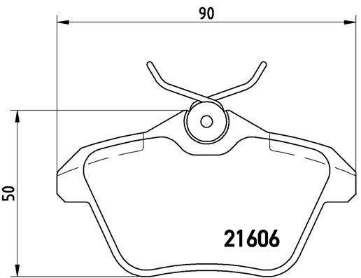 Brembo Remblokset P 23 067