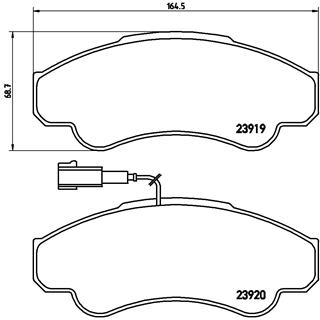 Brembo Remblokset P 23 092