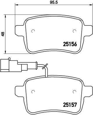 Brembo Remblokset P 23 133