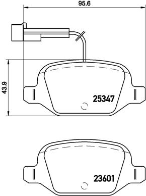 Brembo Remblokset P 23 146