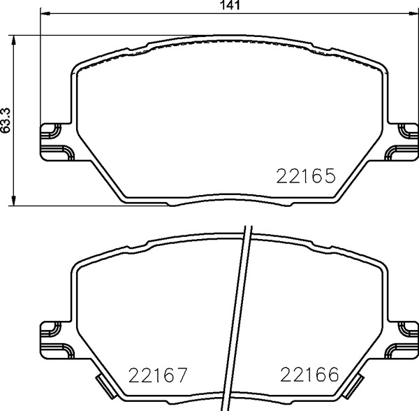 Brembo Remblokset P 23 164