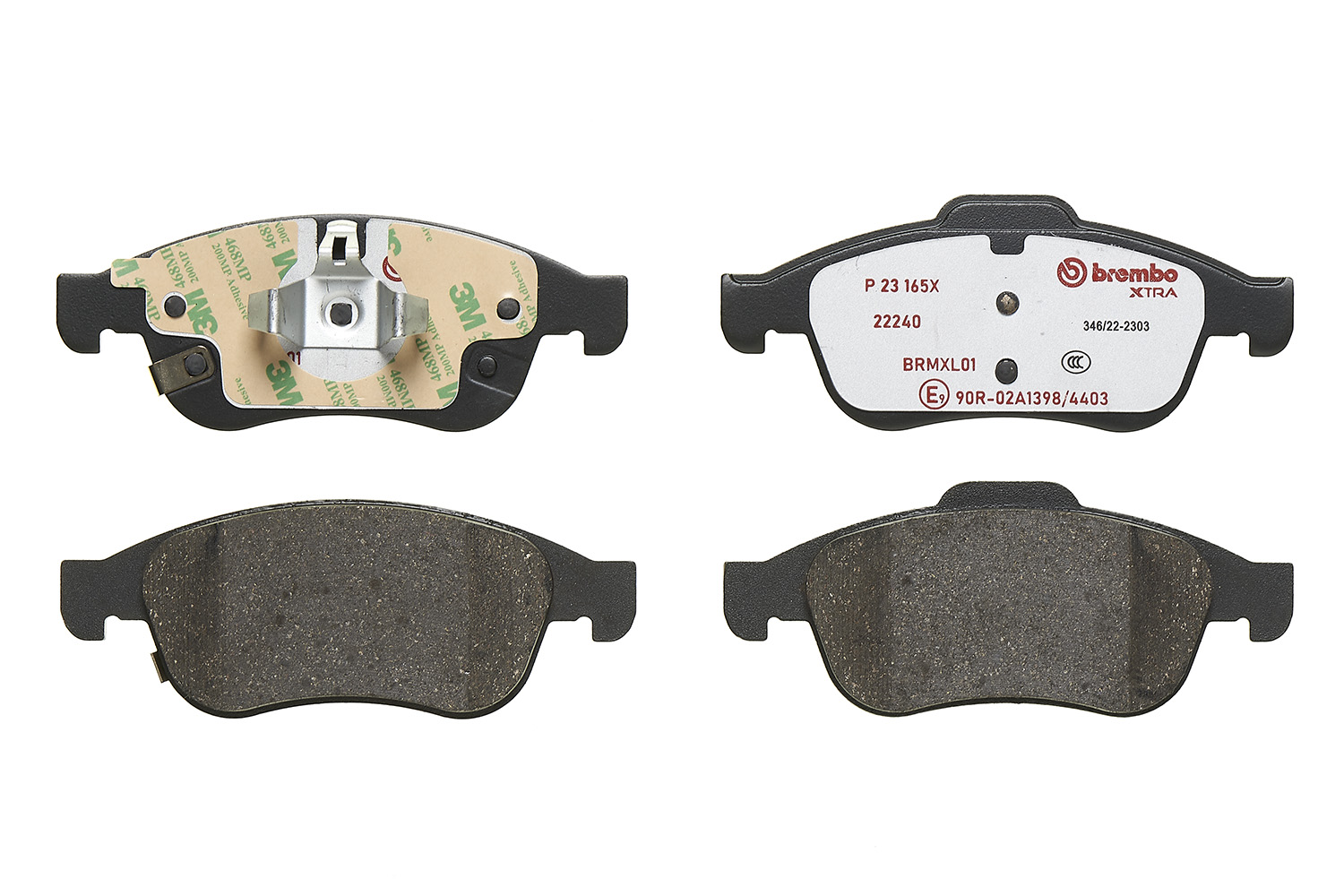 Brembo Remblokset P 23 165X